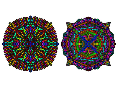 Symmetry #7 art artist artwork colour colourful colours design digital digital illustration digitalart draw drawing illustrate illustration illustrator pattern patterns symmetrical symmetry work