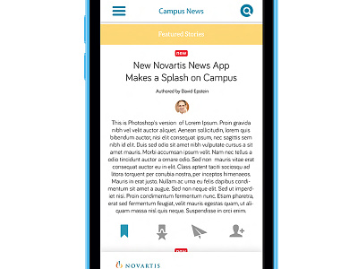 Campus News ios iphone5c mobile
