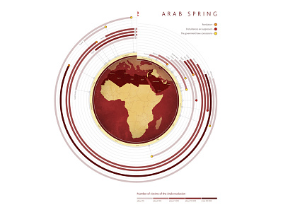 Arab spring infodesign
