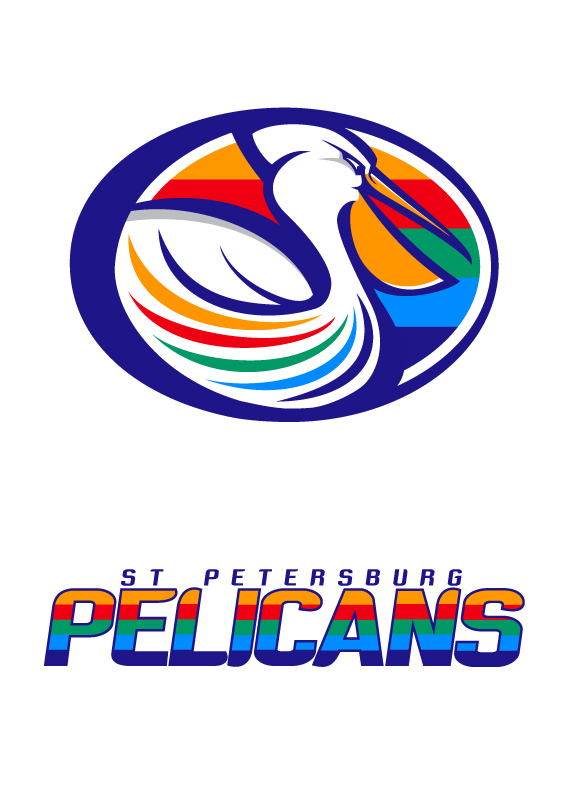 St Petersburg Pelicans Logo by Paul Robinson on Dribbble