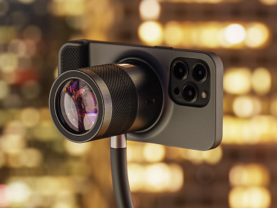 Render for a camera system concept 3d camera concept industrial design product product design render