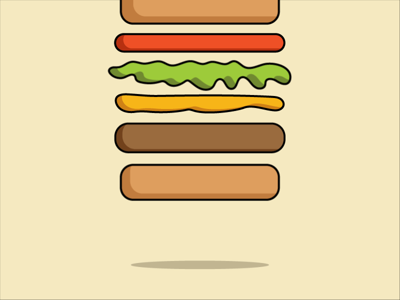 Burger by shay shay on Dribbble