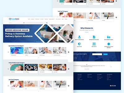 AstoCare | Website branding design healthcare healthcare product design illustration logo typography ui ux vector