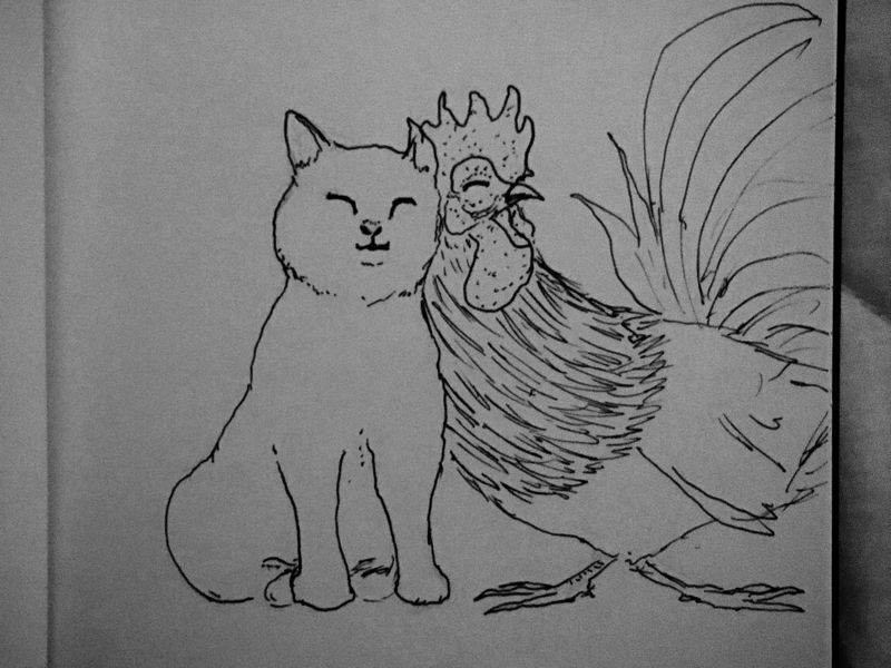 Happy Valentines drawing dailysketch sketch valentines