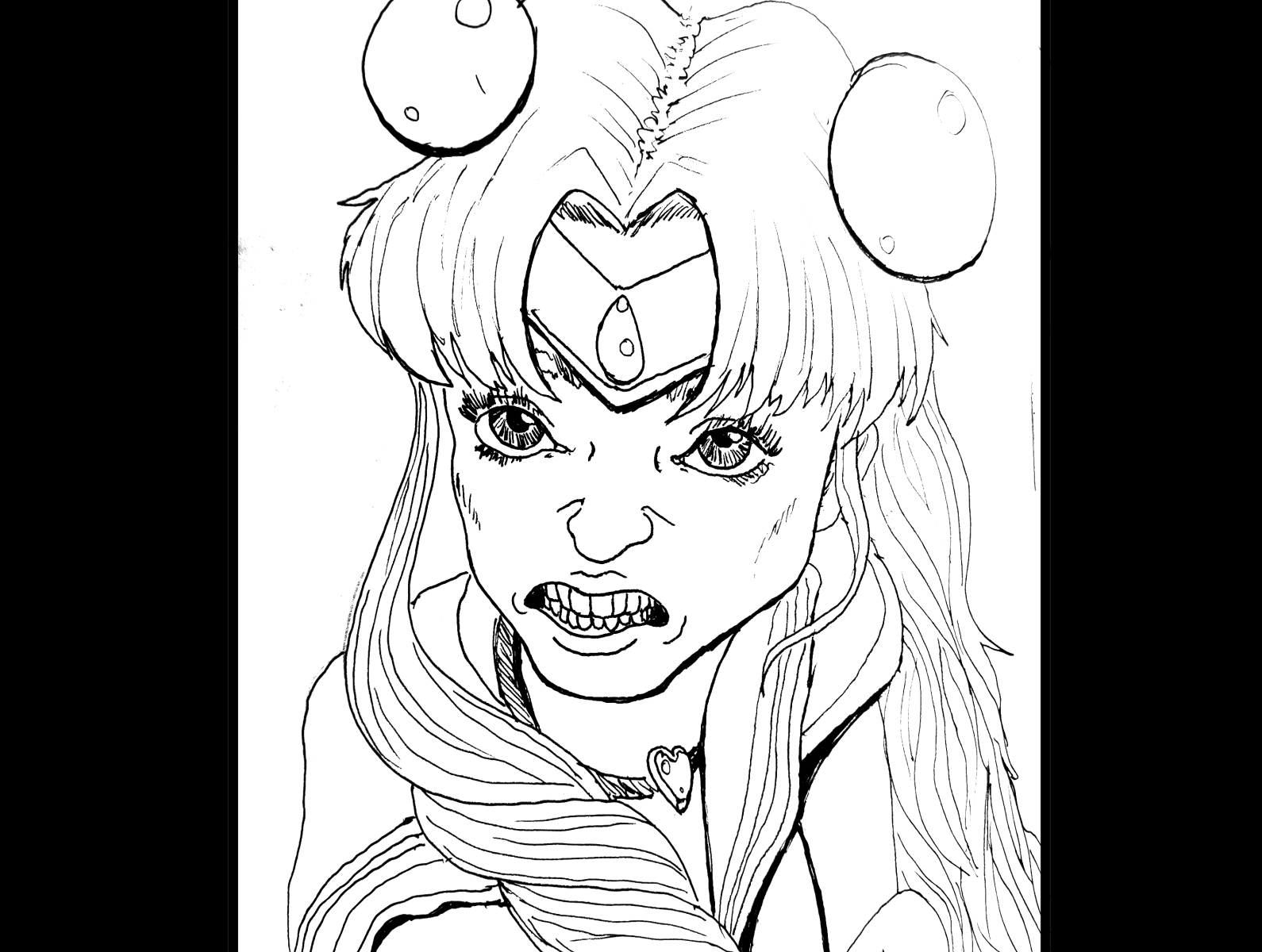 How to Draw Sailor Moon in Sailor Moon Crystal 13 Steps