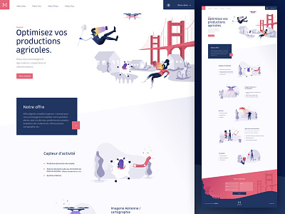 Home page illustrations