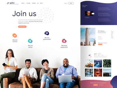 Rydoo Careers agency design me paris ui uiux ux webdesign