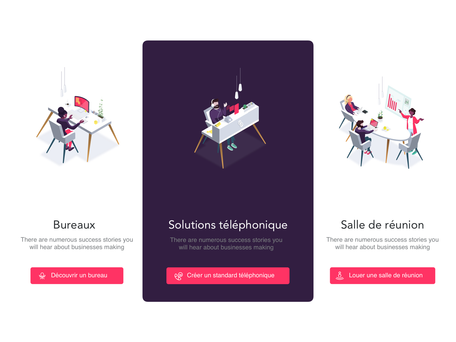 Services Illustrations by Lou Bontemps for Bruno. on Dribbble