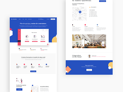 Se domicilier agency colors draw illustration paris ui uidesign uiux webdesign