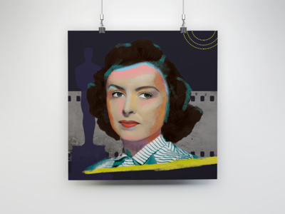 Donna Reed illustration digital