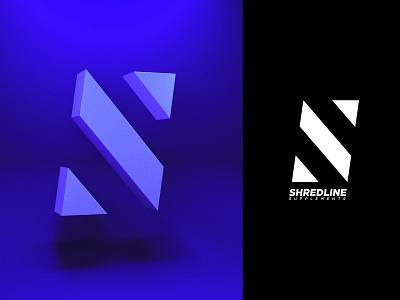 Shredline Supplements Logotype