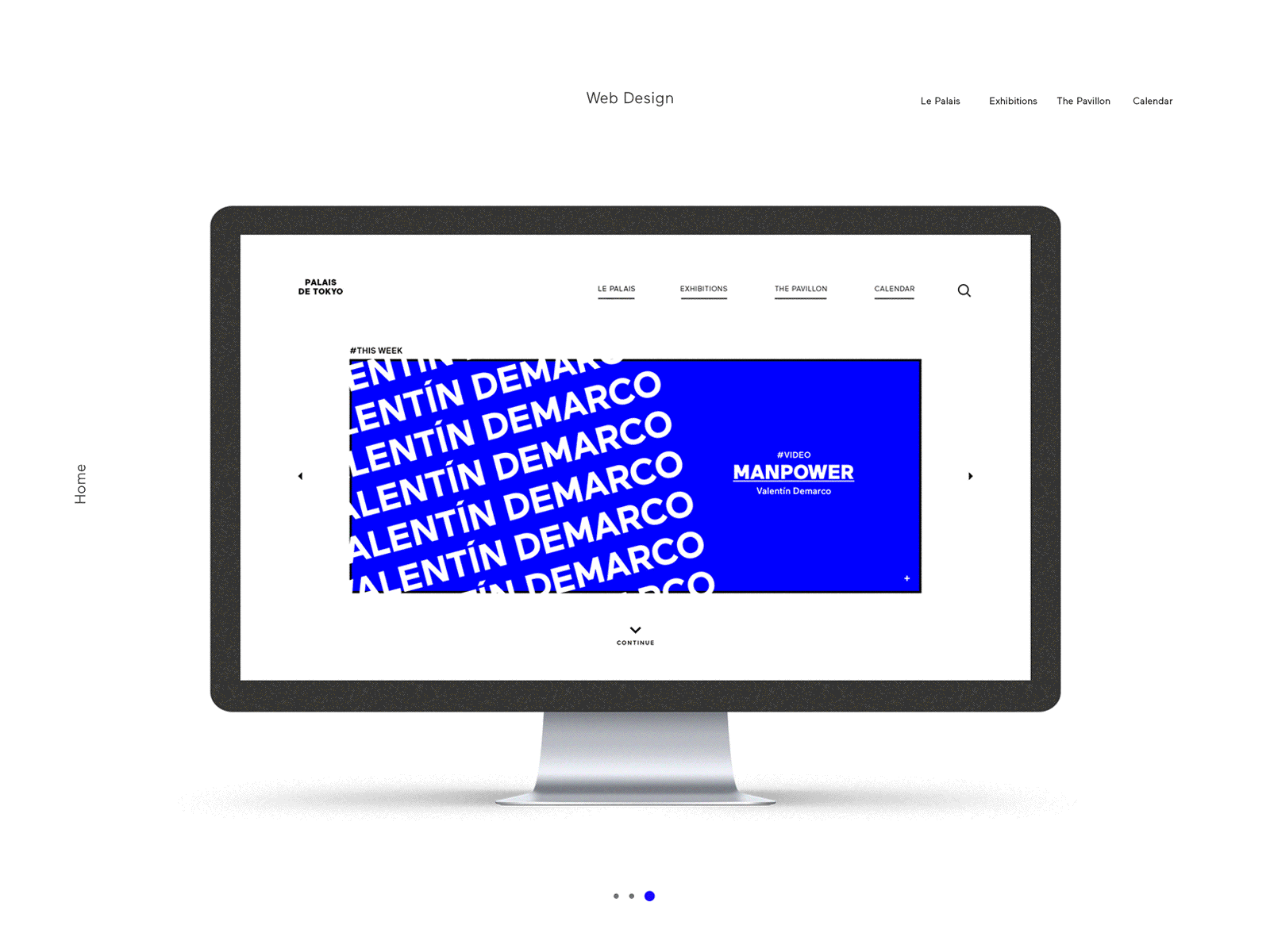 Palais de Tokyo | Web Design @2x @daily ui @design @grid @typography @webdesign branding design typography