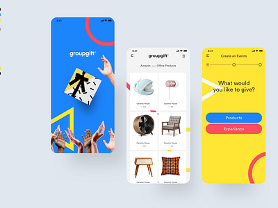 GroupGift - Mobile App / Web Site