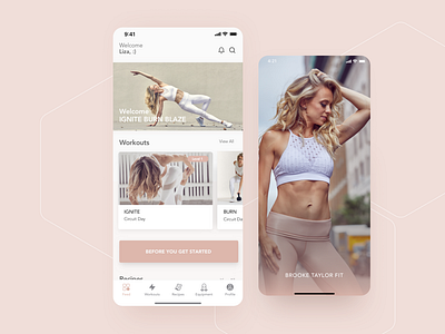 Brooke Taylor Fit - Fitness Mobile App