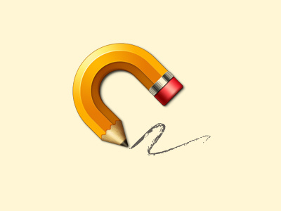 Pencil icon pen pencil