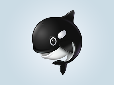 Whale icon whale