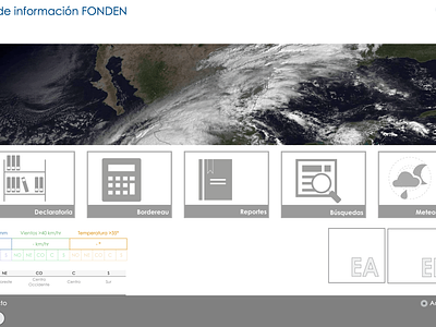 Sistema Fonden canvas datatable front end development svg web