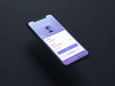 App Sign In daily ui exploration layout design mockup product design ui