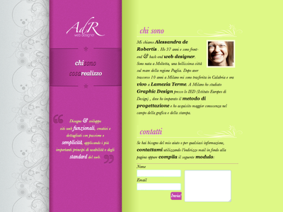 Portfolio website portfolio webdesign website