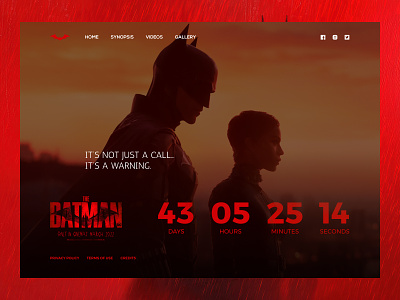 #DailyUI #014 - Countdown Timer countdown dailyui dailyuichallenge movie uidesign