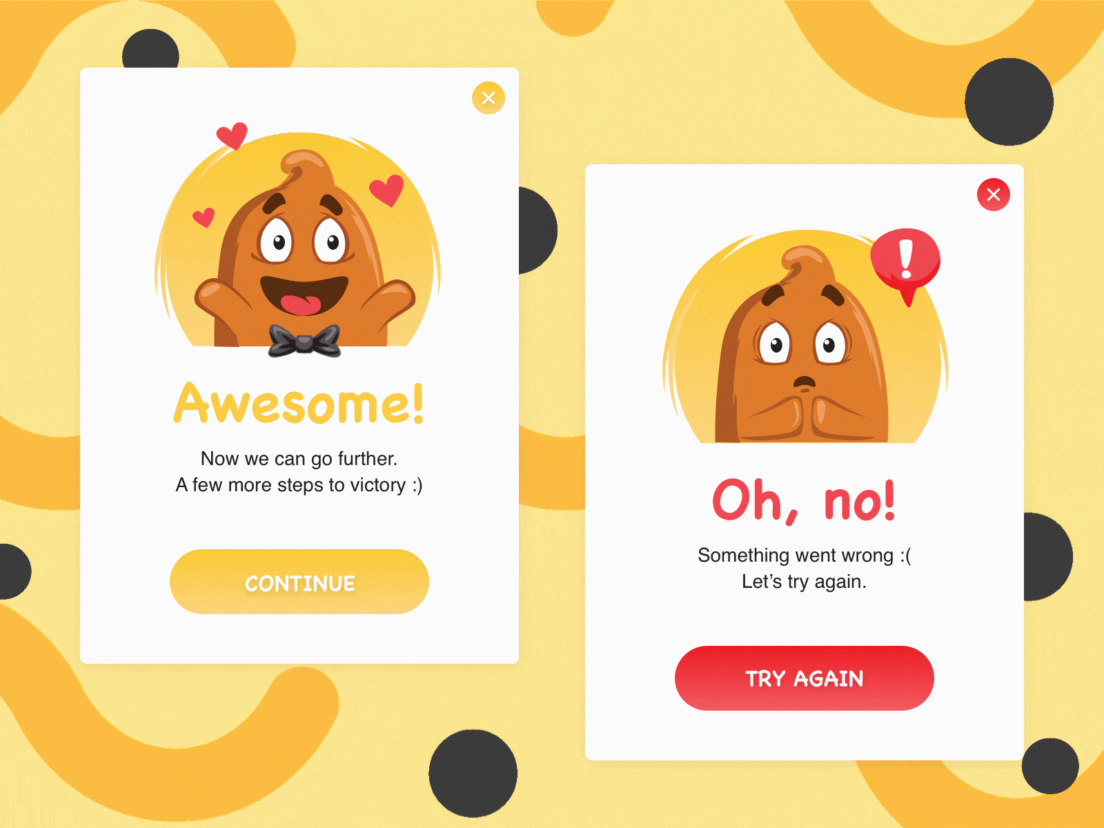 Daily_011 011 animation dailyui design flash message illustration interaction landing page ui ux website