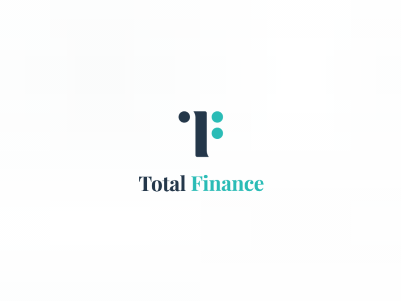 Total Finance animation aruba blue branding deloitte design f identity logo motion total finance
