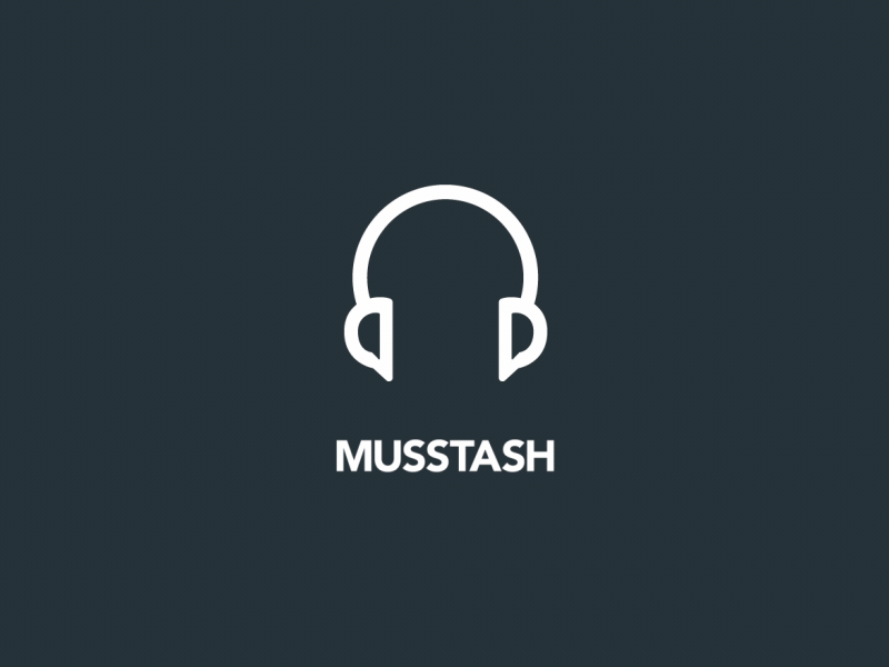 Musstash App animation app design headphones identity logo motion music musstash sound