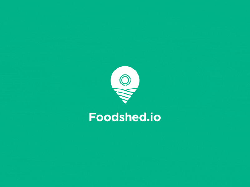 Foodshed App animation farm food foodshed green local logo motion ny organic sustainable video