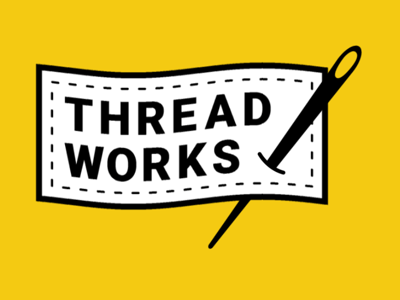 Thread Works animation after effect animate animation design graphic design icon illustration logo logo animation photoshop