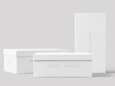 West Third branding design font icon illustration logo packaging product type typography