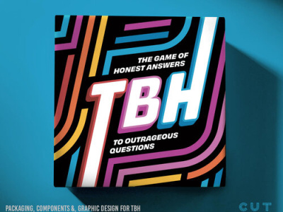 TBH by CUT Games branding design game icon illustration illustrator logo vector