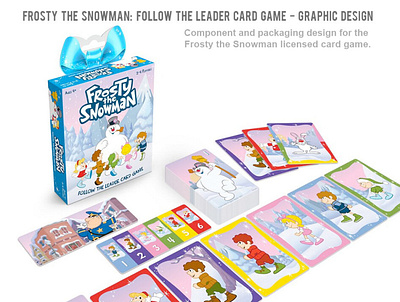 Frosty the Snowman Game Graphic Design branding design game