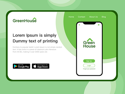 GreenHouse Shopping Mobile App