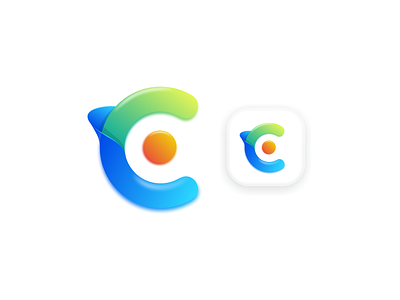 Initial C brand creative design graphic graphic design icon identity illustrator logo technology