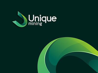Unique mining 3d brand branding creative design graphic graphic design icon illustration illustrator logo motion graphics
