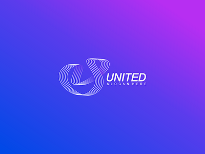 united brand branding creative design graphic icon illustrator logo united