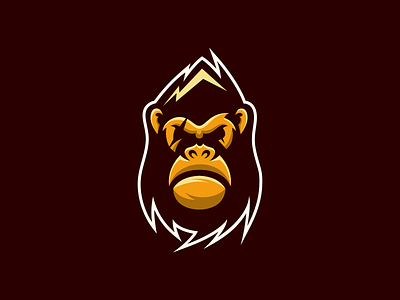 montain gorilla brand creative graphic icon identity illustrator logo photoshop technology tshirt