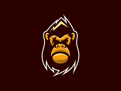 montain gorilla by Amjad_design_ on Dribbble