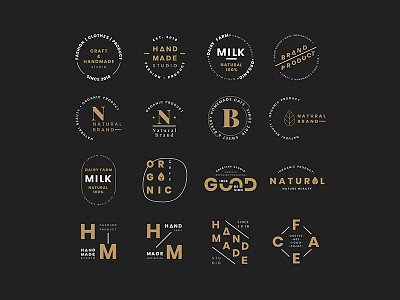 logo stamp banner by rawpixel wan for rawpixel on Dribbble
