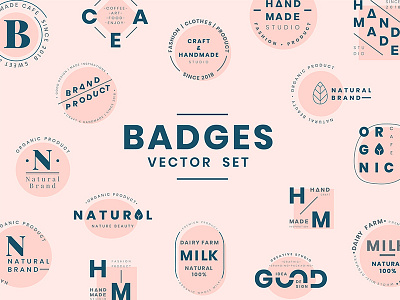 logo stamp banner badge banner branding design free freebie graphic illustration lettering logo type typography vector