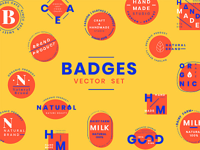 logo stamp banner badge banner branding design free freebie graphic illustration lettering logo type typography vector