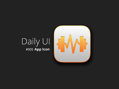 Daily UI #005 App Icon android app dailyui design fit fitness ios logo ui ux web