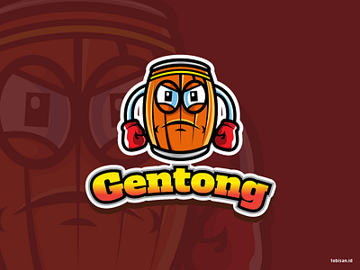 Gentong branding createralabs illustration logo vector