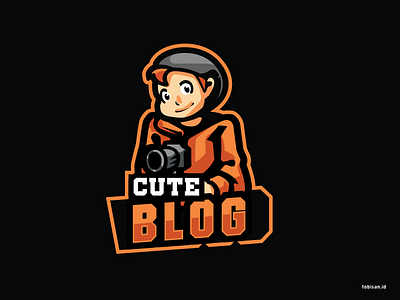 Cute Blogger animation createralabs illustration logo ui vector