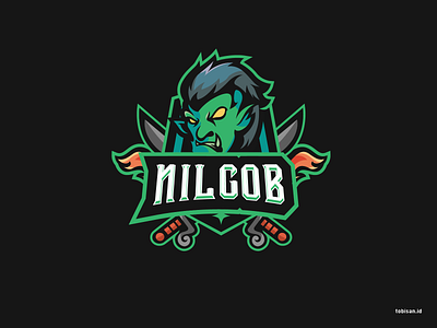 Nilgob createralabs esport goblin illustration logo ui vector