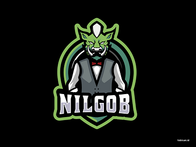Nilgob Father animasi createralabs design goblin logo ui ux vector