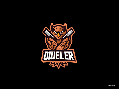 Oweler animasi animation branding createralabs design illustration logo owl ui vector