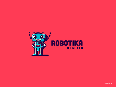 Robotic ITB 02 illustration logo robot ui vector