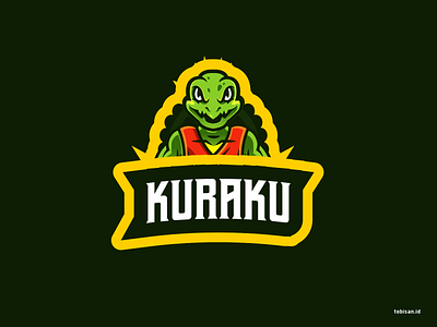 Kuraku createralabs design illustration kurakura logo turtle ui vector