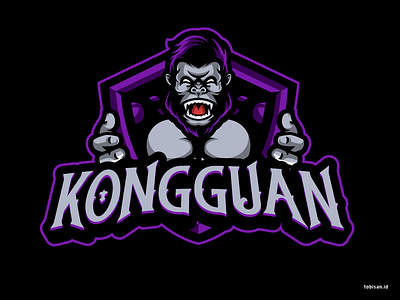 Kongguan animation createralabs illustration logo ui vector